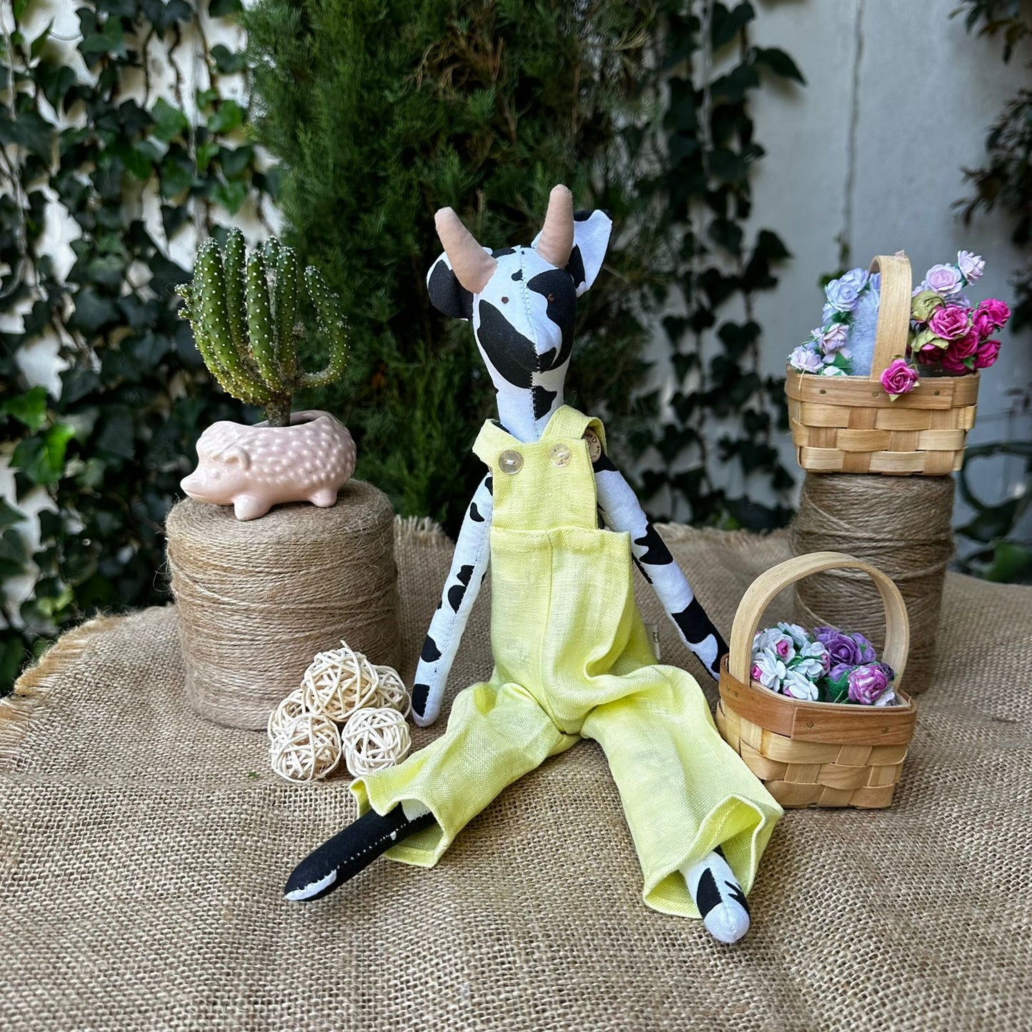 Vacas pintadas pequeñas