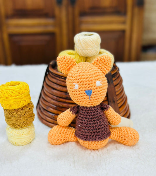 muñecos a ganchillo pequeño
