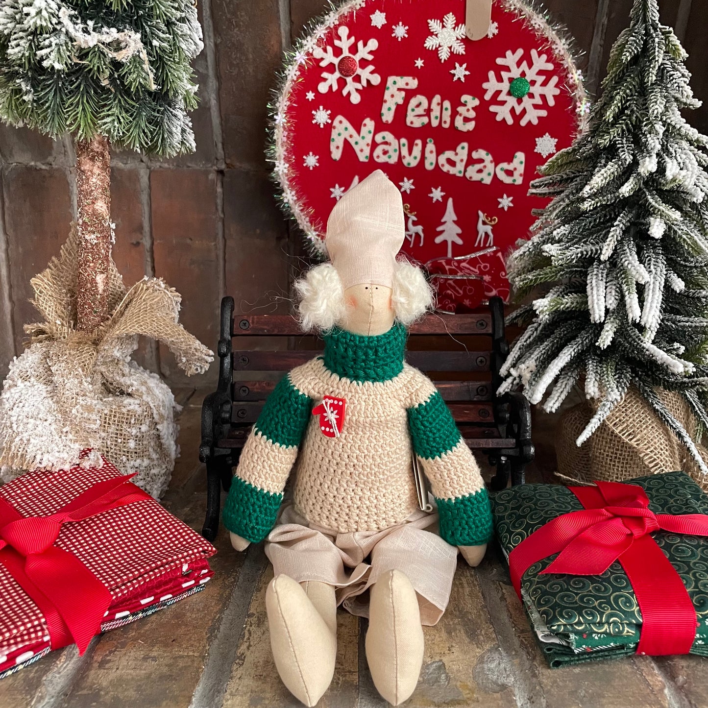Papa  Noel  crochet